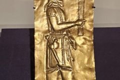 Golden plaque